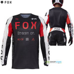 Fox 180 Race Spec jersey, fluorescent red