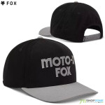 Fox šiltovka Moto-X Corduroy hat, čierna