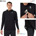 Cyklo oblečenie - Pánske, Fox Defend Thermal hoodie, čierna