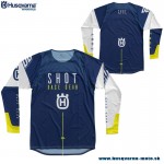 Moto oblečenie - Dresy, Husqvarna Factory replica jersey 2020 blue, modrá