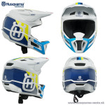 Cyklo oblečenie - Detské, Husqvarna Kids Gravity Edrive helmet blue 2023, modrá