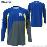 Moto oblečenie - Dresy, Husqvarna Authentic jersey 2024 blue, modrá