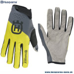 Moto oblečenie - Rukavice, Husqvarna Authentic gloves, šedá