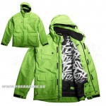 Oblečenie - Pánske, Fox zimná bunda FX2, neonovo zelená