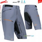 Cyklo oblečenie - Pánske, Leatt MTB AllMtn 5.0 šortky rust, šedo modrá
