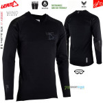 Cyklo oblečenie - Pánske, Leatt MTB AllMtn 5.0 dres black, čierna