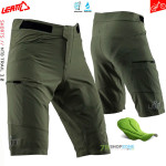 Cyklo oblečenie - Pánske, Leatt MTB 3.0 Trail short spinach, zelená