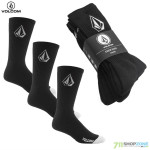 Oblečenie - Pánske, Volcom ponožky Full Stone sock 3pk, black