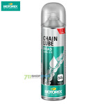 Technika - Oleje/mazivá, Motorex Chainlube Road Long Life Spray 500ml